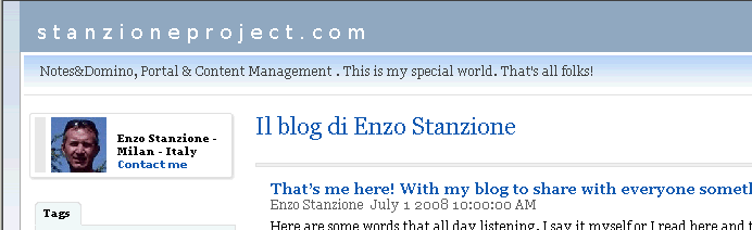 Image:Promesse mantenute, il nuovo blog di Enzo Stanzione